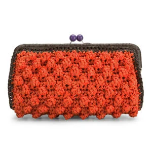 M Missoni Women's Borsa A Mano Clutch Bag - Orange Image 1