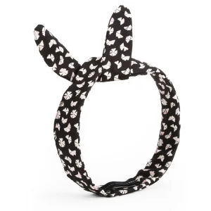 Marc by Marc Jacobs Wire Wrapped Silk Headband - Black Multi Image 1