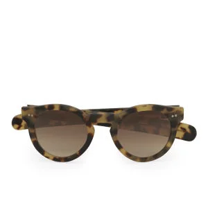 Eye Respect Shaun Matte Vintage Tortoise Frame Sunglasses - Brown Image 1