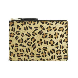 French Connection Char Leopard Clutch Bag - Leopard Image 1