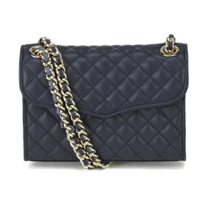 Rebecca Minkoff Quilted Mini Affair Cross Body Bag - Ink Image 1