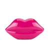 Lulu Guinness Perspex Lips Clutch - Pink - Image 1