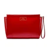 Lulu Guinness Women's Medium Katie Patent Leather Clutch - Red - Image 1