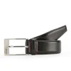 HUGO Barney Leather Belt - Black - Image 1