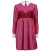 House of Holland Women's Aurora Longsleeve Dress with Collar - Pink - Image 1
