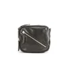 Markberg Women's Zally Asymmetric Zip Mini Leather Crossbody Bag - Black - Image 1