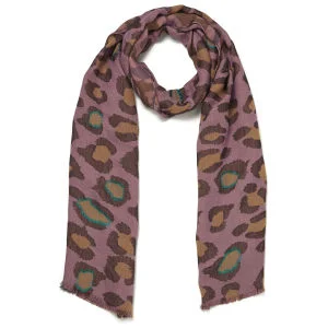 Paul Smith Accessories Women's Jacquard Animal Scarf - Pink Image 1