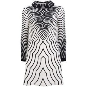 Marc by Marc Jacobs Women's Mini Dress with Collar - Agave Nectar Multi