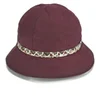 Barbour British Waterway Wax Cloche Hat - Rosewood/October Fall - Image 1
