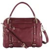 Rebecca Minkoff Cupid Leather Grab Bag - Port - Image 1