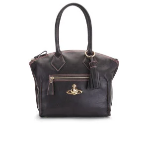 Vivienne Westwood Women's Dolce Curve Top Leather Tote - Brown
