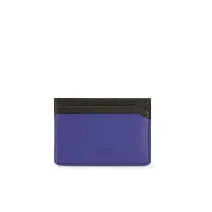 HUGO Nagara Leather Credit Card Holder - Black Image 1