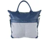 WANT LES ESSENTIELS O'Hare 2 Front Pocket Leather Shopper Tote Bag - Blue Checker/Baltic Blue - Image 1