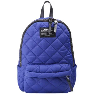 Ecoalf Mini Oslo Quilted Backpack - Blue Klein Image 1