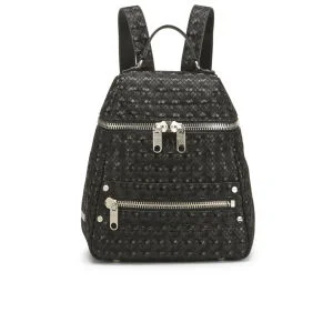 MILLY Women's Bowery Hologram Backpack - Black Image 1