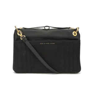 Marc by Marc Jacobs Tread Lightly Double Body Cross Body Bag - Black Image 1