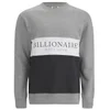 Billionaire Boys Club Men's Break Cut and Sew Crew Neck Sweatshirt - Grey - Image 1