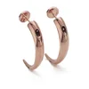 Katie Rowland Women's Mini Talon Rose Earrings - 18 Carat Rose Gold - Image 1