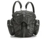 Alexander Wang Marti Washed Leather Backpack - Black/Nickel - Image 1