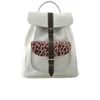 Grafea Sixties Delight Leather Rucksack - White - Image 1