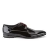 HUGO Men's Evennio Patent Leather Shoes - Black - Image 1