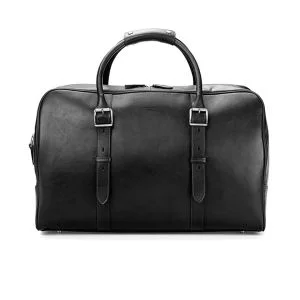 Aspinal of London Weekender Travel Bag - Black Image 1