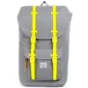 Herschel Supply Co. Little America Backpack - Grey/Yellow Rubber - Image 1