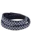 Markberg Lulu Studded Leather Bracelet - Black/Gunmetal - Image 1