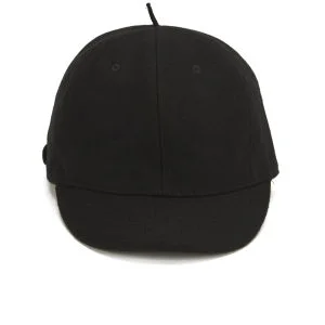 YMC Peak Baseball Cap - Black Image 1