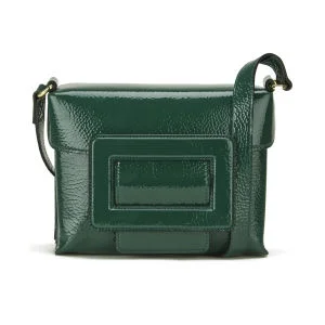 Orla Kiely Leather Fairfield Bag - Emerald Image 1