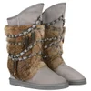 Australia Luxe Women's Atilla Boots - Light Grey - Image 1