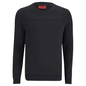 HUGO Men's Dibbu Sweatshirt - Black Image 1