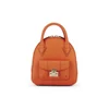Matthew Williamson Mini Leather Dome Tote Bag - Orange - Image 1