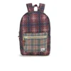 Herschel Supply Co. Settlement Front Zip Pocket Backpack - Rust Plaid Polka Dot/Grey Plaid - Image 1