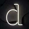 Seletti Neon Wall Light - Letter D - Image 1