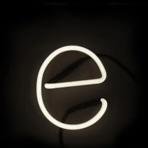 Seletti Neon Wall Light - Letter E Image 1