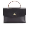 Mimi Hebe Small Top Handle Leather Bag - Black - Image 1