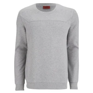 HUGO Men's Dibbu Sweatshirt - Grey Image 1