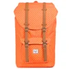 Herschel Supply Co. Little America Backpack - Orange Polka Dot - Image 1