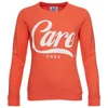Zoe Karssen Women's Care Free Loose Fit Sweater with Curved Hem - Hot Coral - Image 1