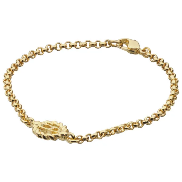 Susan Caplan Vintage Christian Dior Gold Plated Chain Bracelet Image 1