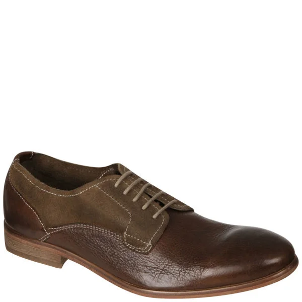 H Shoes by Hudson Men's Samson Leather and Suede Shoes - Tan Image 1