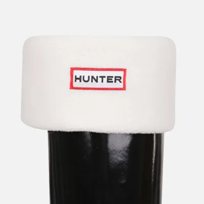 Hunter Unisex Fleece Welly Socks - Cream