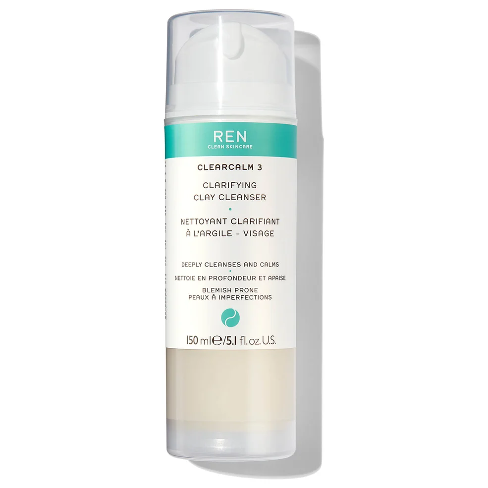 REN Clean Skincare Clearcalm 3 Clarifying Clay Cleanser 150ml Image 1