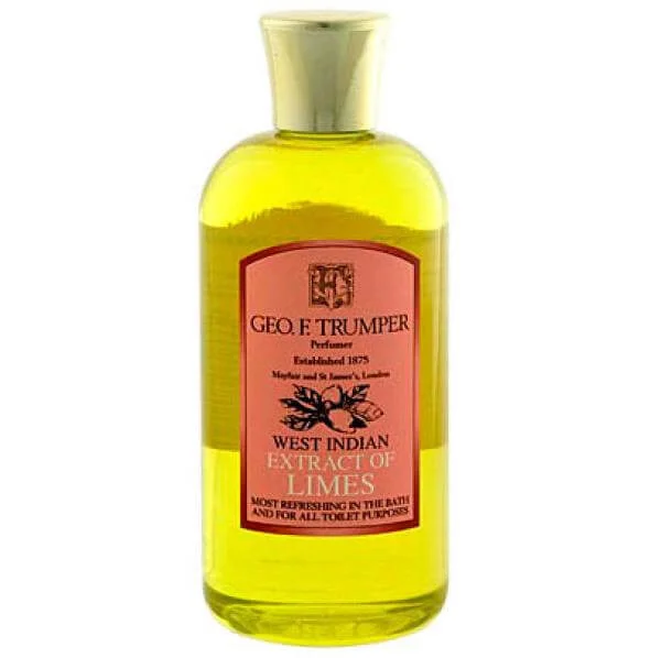 Geo. F. Trumper Extracts of Limes Bath and Shower Gel 200ml Image 1
