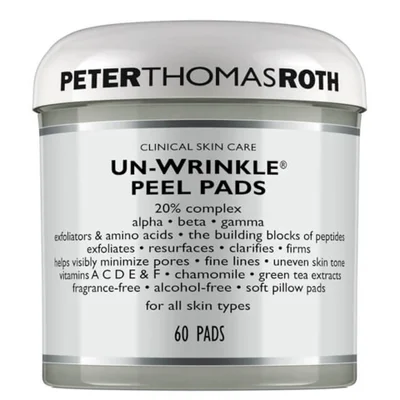 Peter Thomas Roth Un-Wrinkle Peel Pads (60 Pads)
