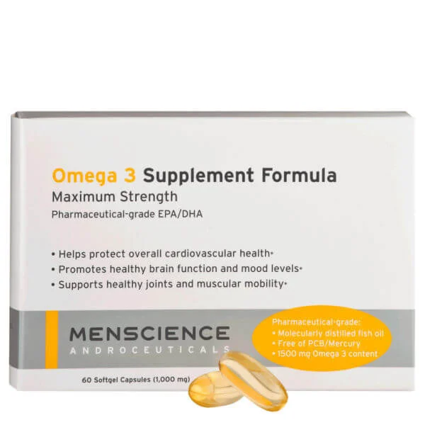Menscience Omega 3 Supplements 60 caps Image 1