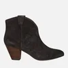 Ash Women's Jalouse Calf Suede Heeled Ankle Boots - Woodash - Image 1