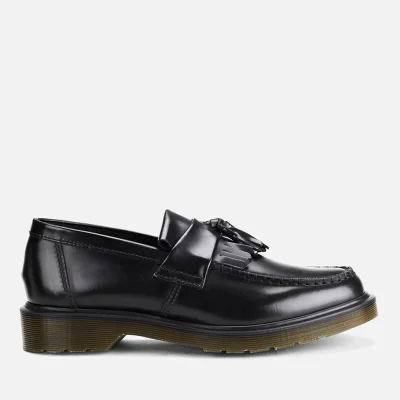 Dr. Martens Men's Adrian Pw Polished Leather Loafers - Black