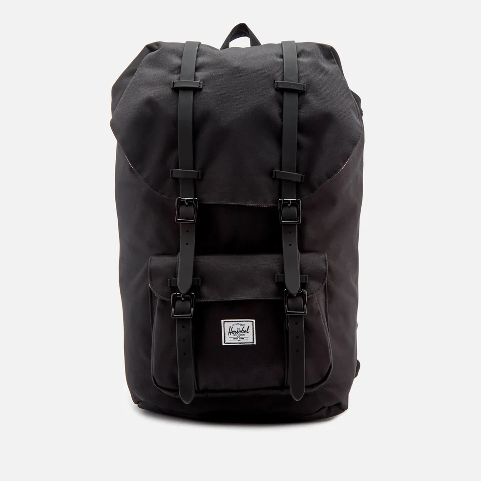 Herschel Supply Co. Men's Little America Backpack - Black Rubber Image 1